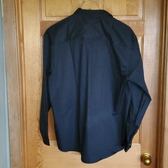 Featherlite Fine Stain Resistant Twill Dupont Teflon Button Down Sz XL Shirt - Picture 6 of 14